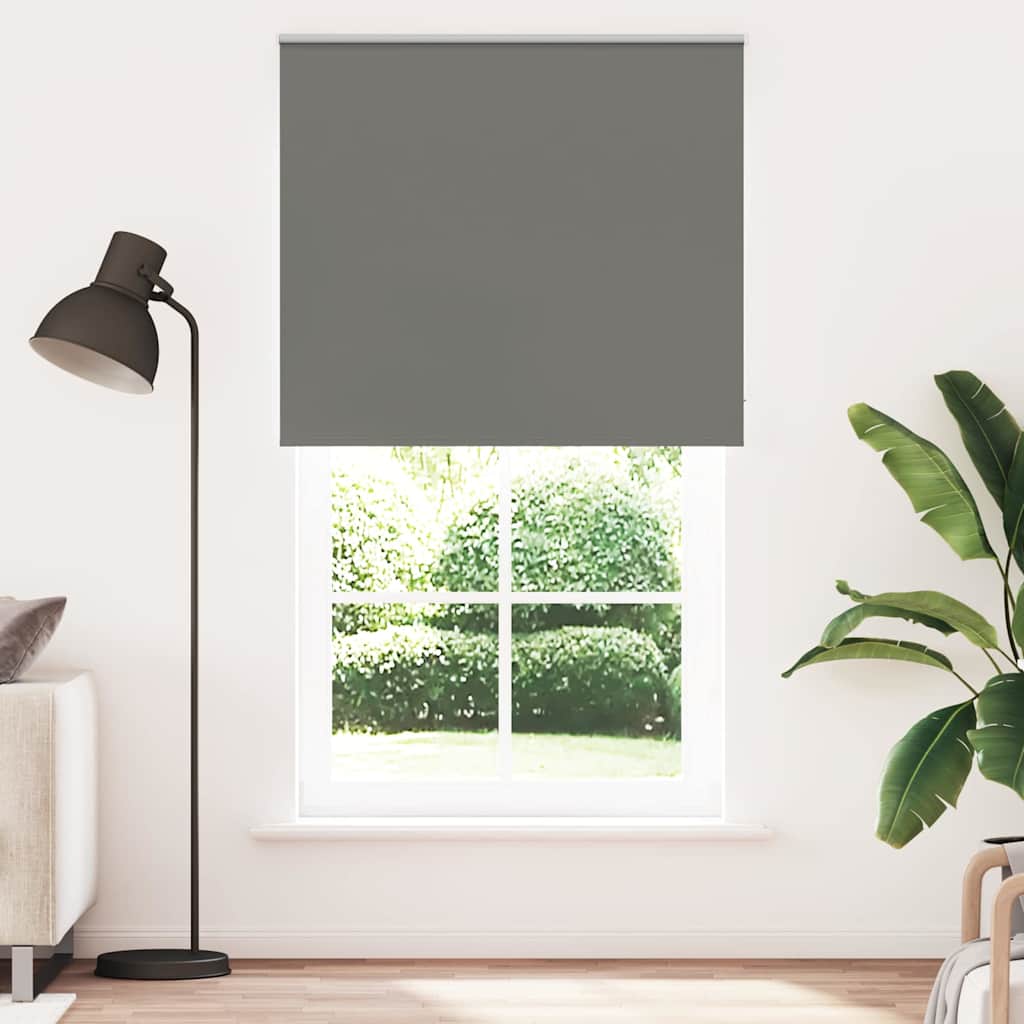 Rolo zavjesa Blackout siva 125x230 cm Širina tkanine 121,6 cm