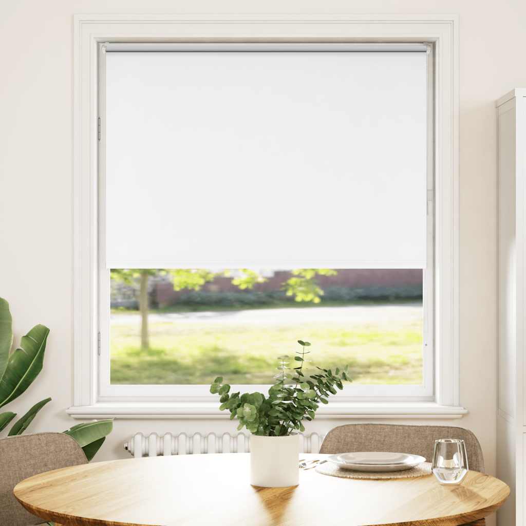 Rolo zavjesa Blackout bijela 110x130 cm Širina tkanine 105,7 cm