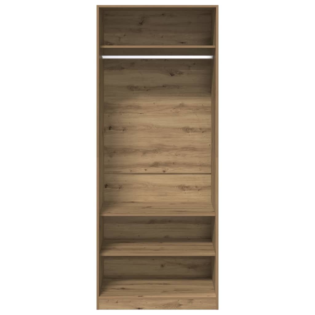 Ormar boja artisian hrast 80x50x200 cm konstruirano drvo
