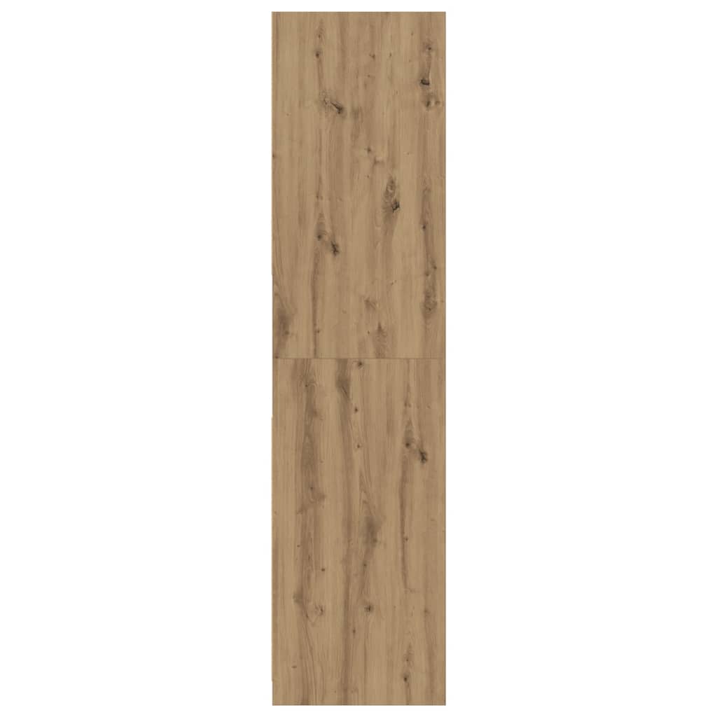 Ormar boja artisian hrast 80x50x200 cm konstruirano drvo