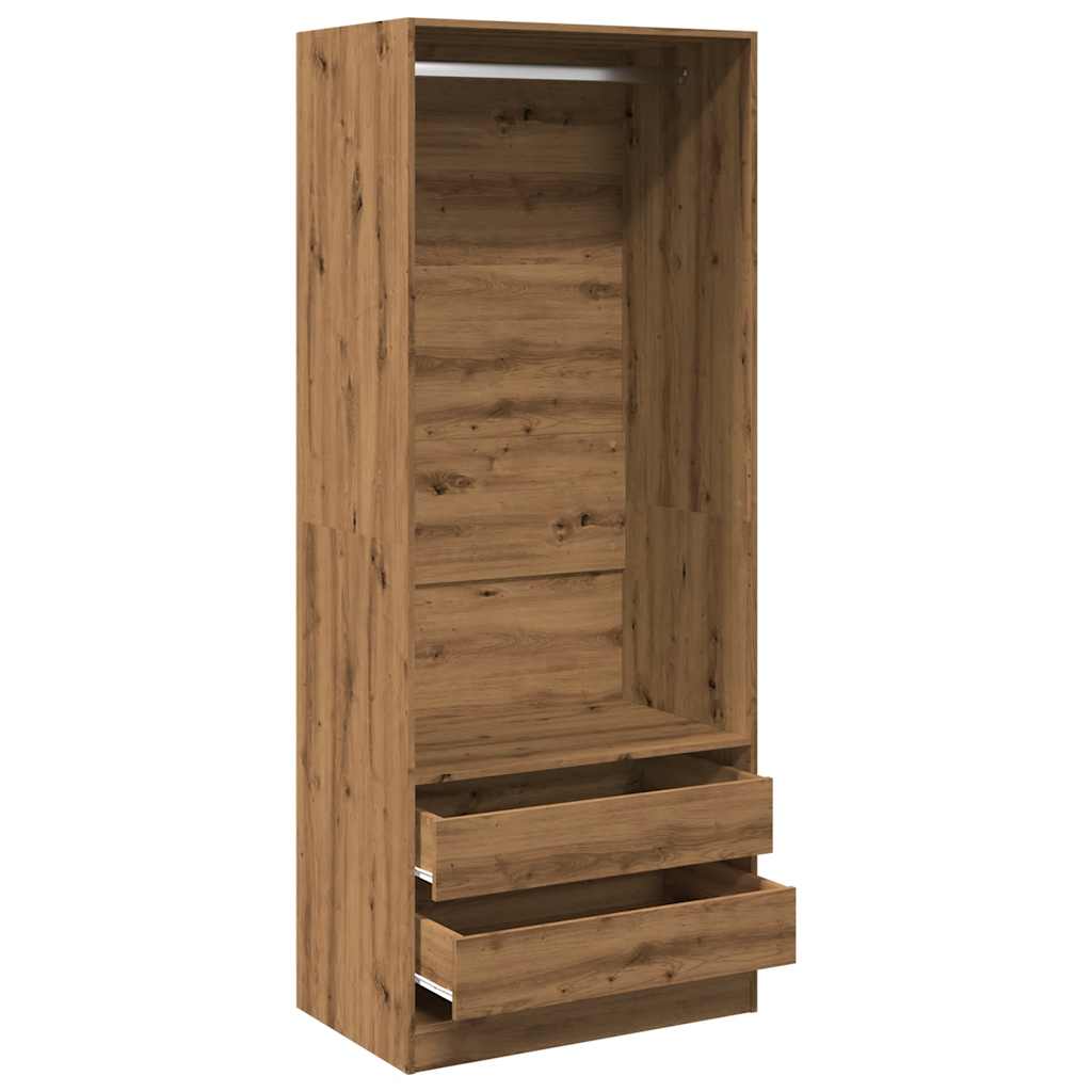 Ormar boja artisian hrast 80x50x200 cm konstruirano drvo