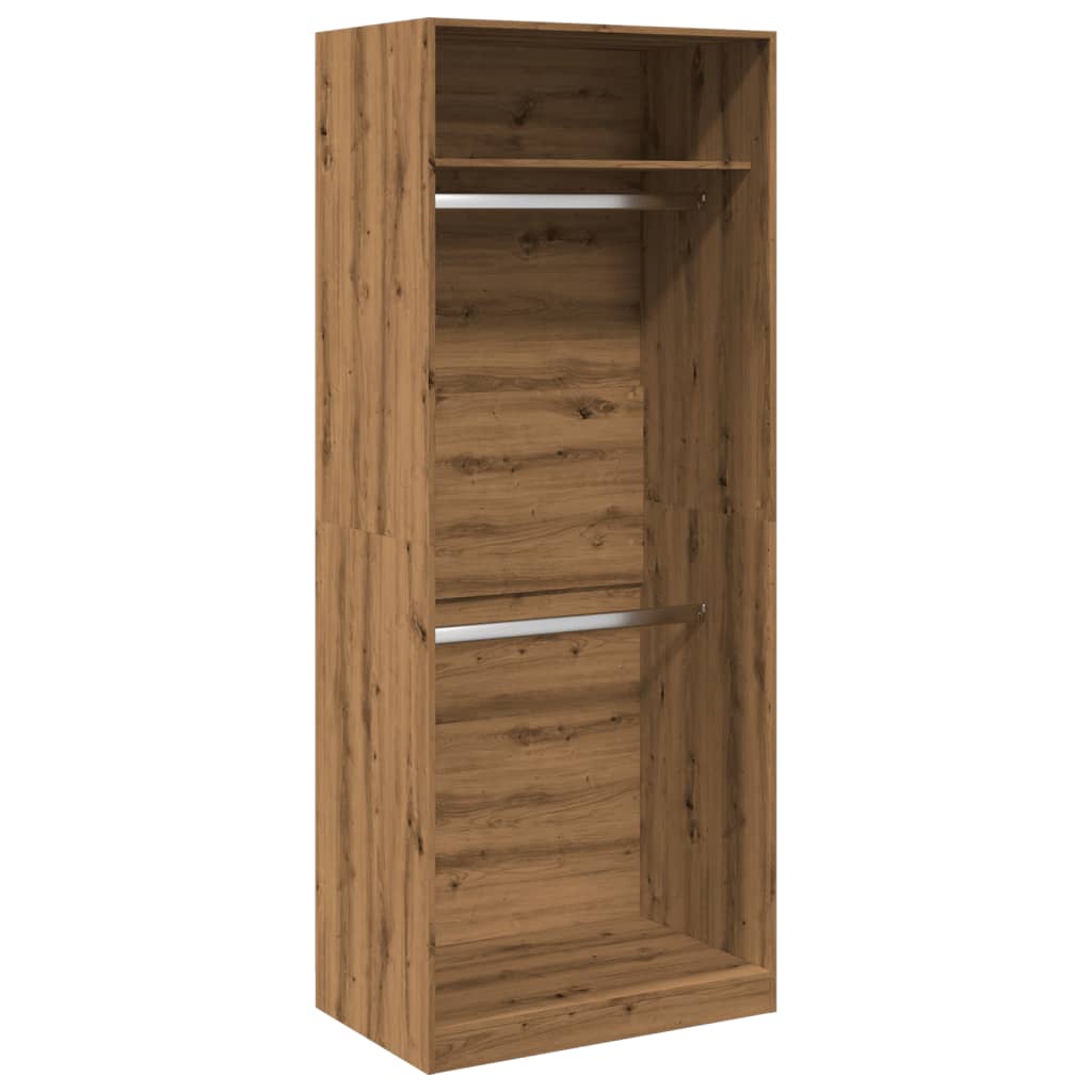 Ormar boja artisian hrast 80x50x200 cm konstruirano drvo