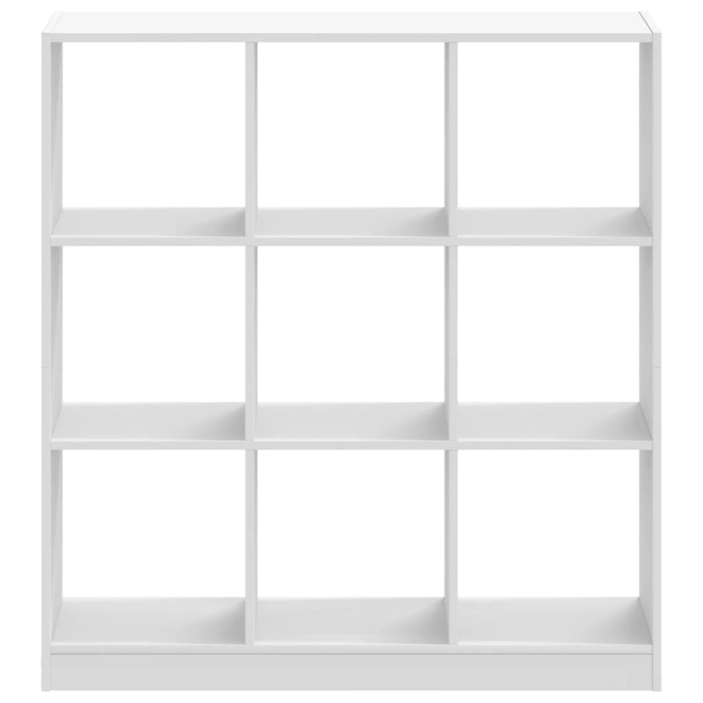 Regal za knjige bijeli 102 x 32 x 108 cm od konstruiranog drva