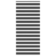 Zavjesa zebra crna 100x230 cm širina tkanine 95,9 cm poliester