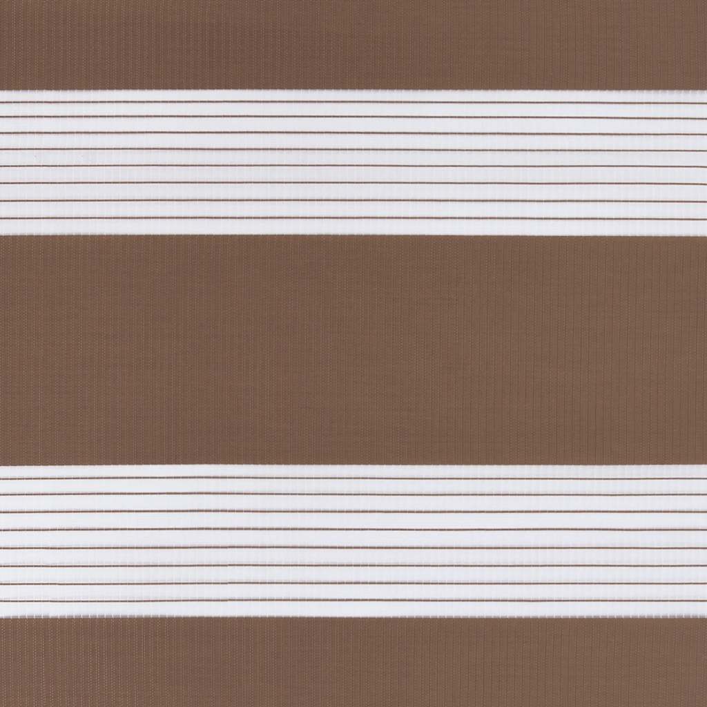 Zebra zavjesa smeđa 55x100 cm širina tkanine 50,9 cm poliester