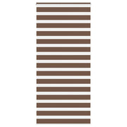 Zebra zavjesa Smeđa 115x230 cm Širina tkanine 110,9 cm Poliester