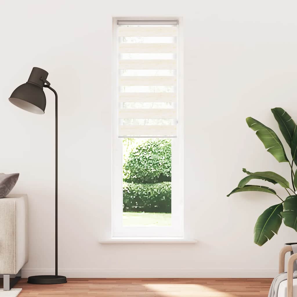 Zebra zavjesa Mramorna bež 55x200 cm Širina tkanine 50,9 cm Poliester