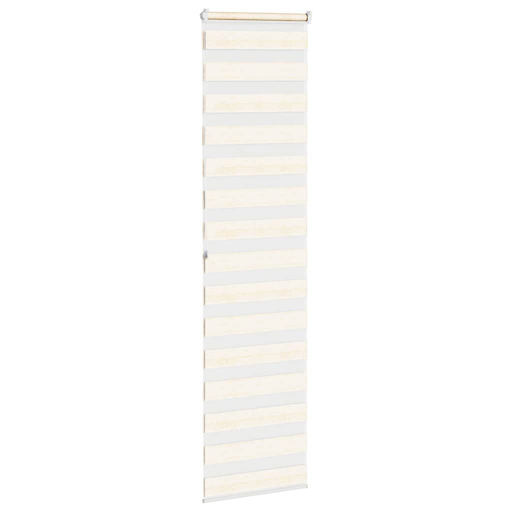 Zebra zavjesa Mramorna bež 60x200 cm Širina tkanine 55,9 cm Poliester