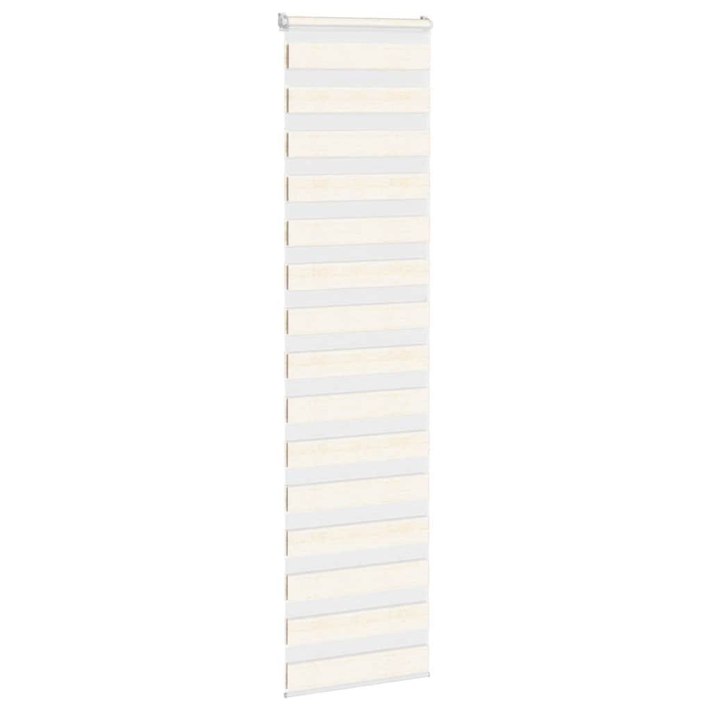 Zebra zavjesa Mramorna bež 65x230 cm Širina tkanine 60,9 cm Poliester