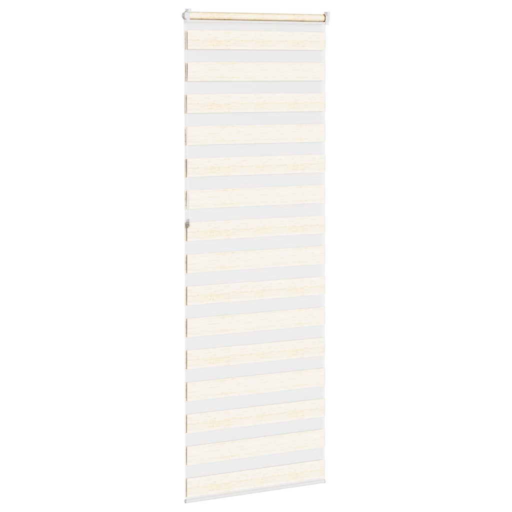Zebra zavjesa Mramorna bež 80x230 cm Širina tkanine 75,9 cm Poliester