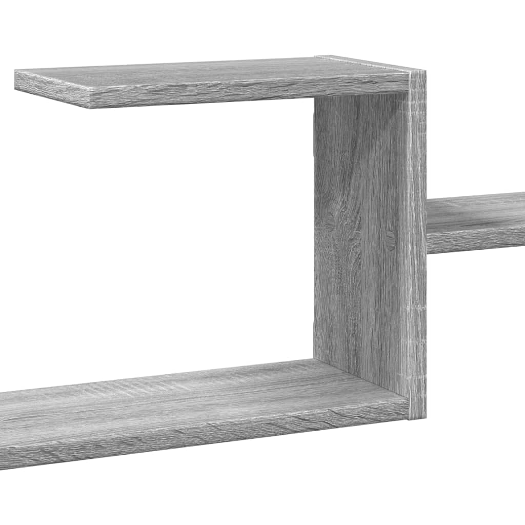 Zidna polica boja hrasta sonome 104x15x49 cm konstruirano drvo