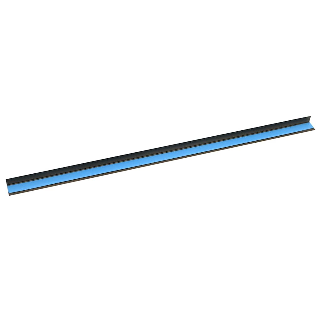 Profili za rubove stepenica 30 pcs Smeđa 67 x 3 x 2 cm Aluminij