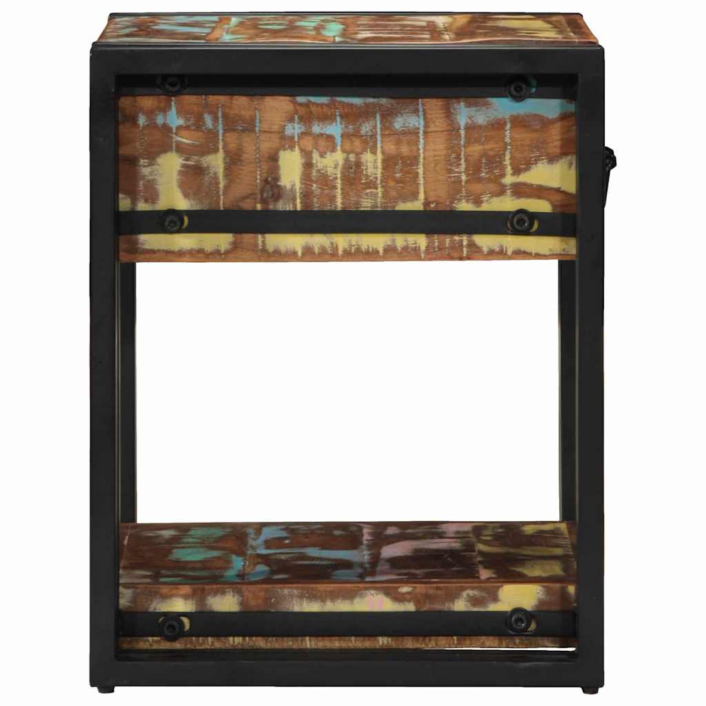 Noćni ormar 2 pcs 40 x 40 x 50 cm Čvrsto drvo iz reciklaže