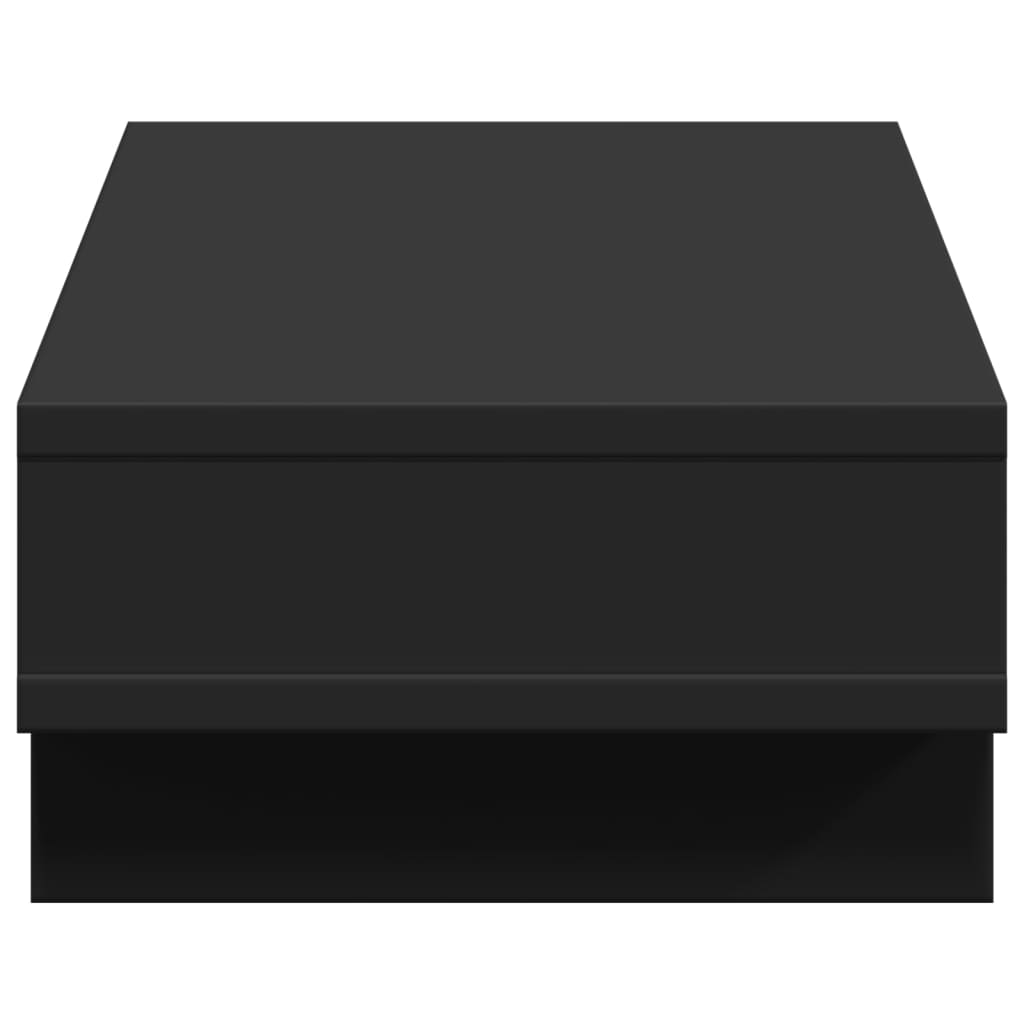 Stalak za monitor crni 50 x 27 x 15 cm od konstruiranog drva