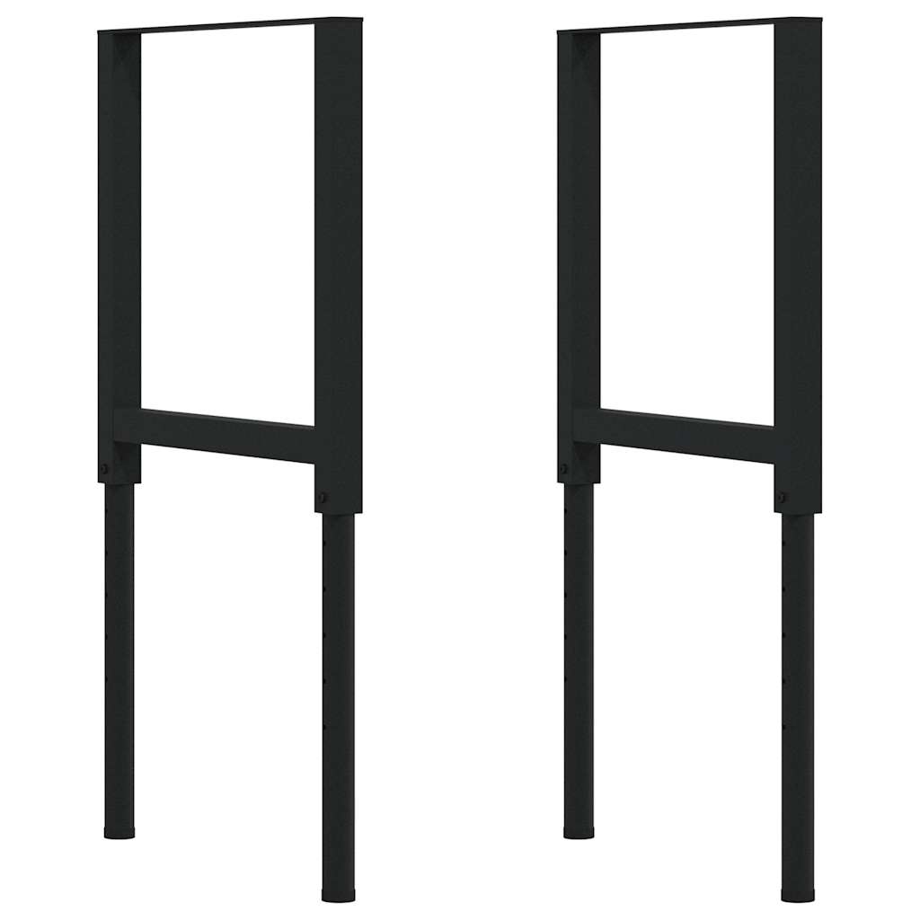 Radni stol 100x60x(71,5-98) cm puno drvo hrast