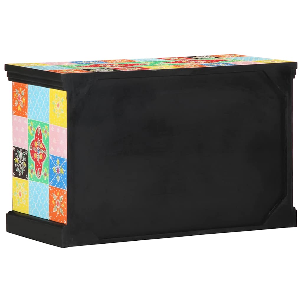 TV ormar s ladicama Šareni 80 x 35 x 50 cm Čvrsto drvo manga