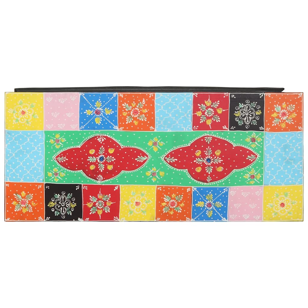TV ormar s ladicama Šareni 80 x 35 x 50 cm Čvrsto drvo manga