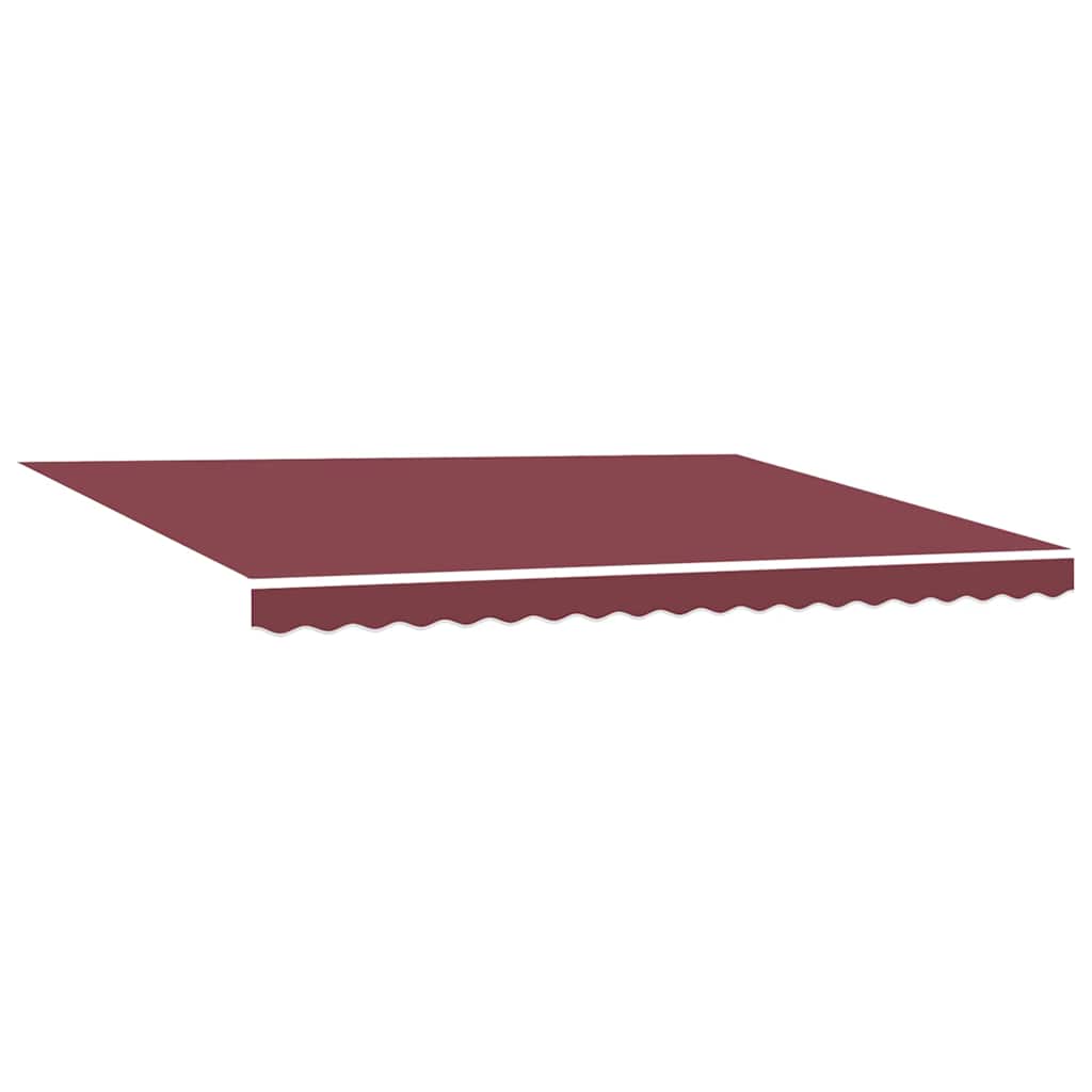 Tenda na automatsko uvlačenje s LED svjetlima bordo 450x300 cm