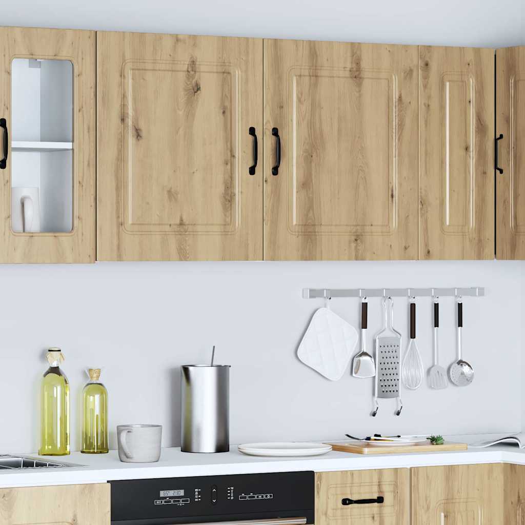 Zidni kuhinjski ormarići 2 kom Lucca Artisan hrast, inženjersko drvo