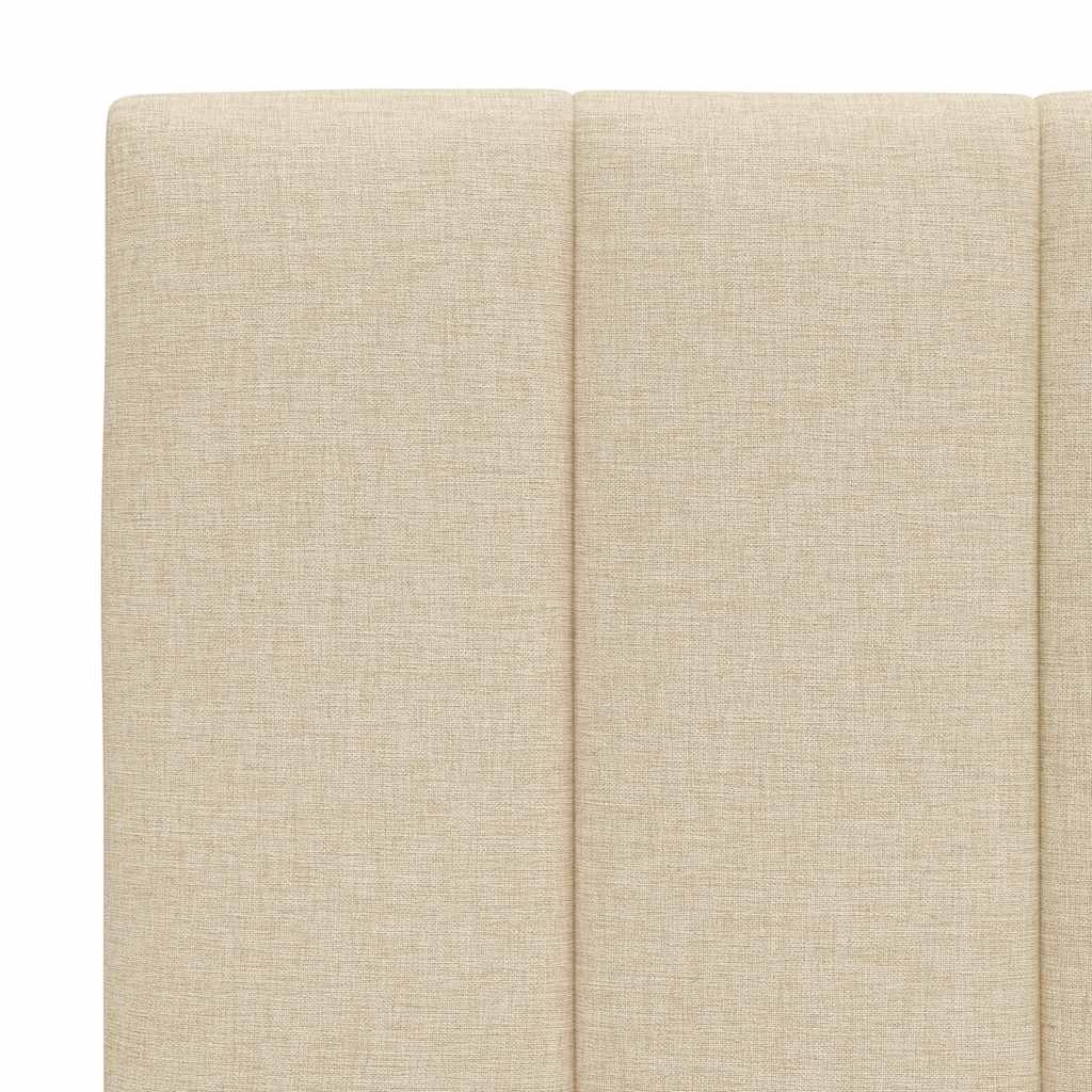 Okvir za krevet bez madraca Hanko krem 90x200cm od tkanine