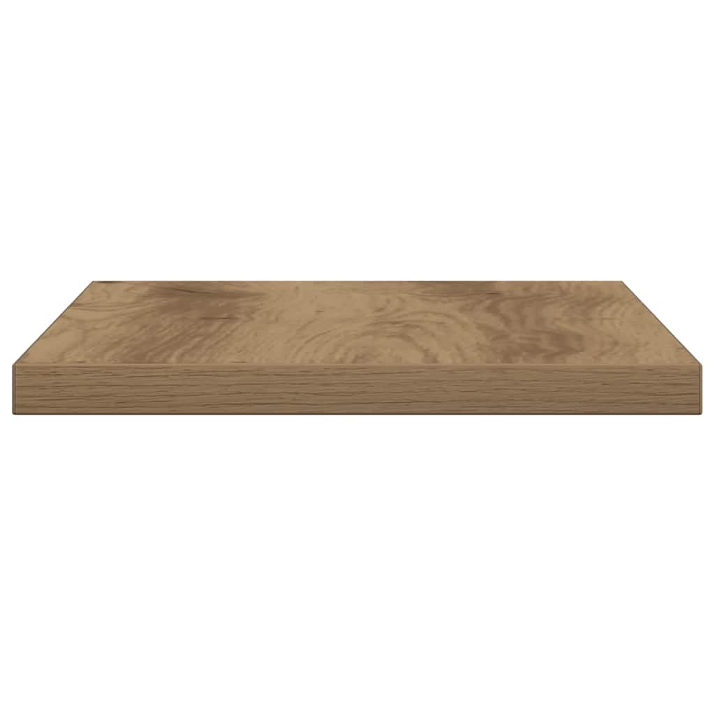 Zidne police 4 kom Artisan hrast 40x20x1,5 cm konstruirano drvo