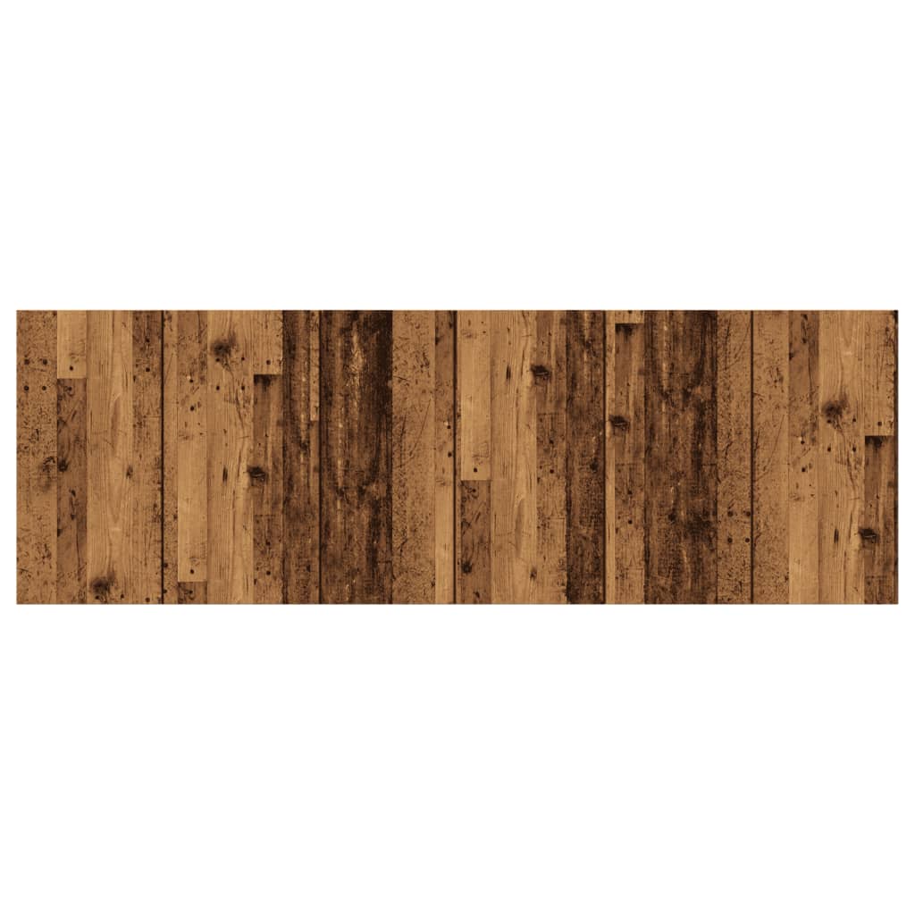 Zidno uzglavlje boja staro drvo 240x1,5x80 cm konstruirano drvo