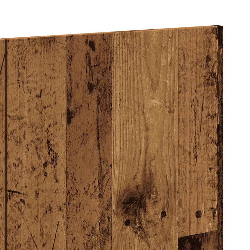 Zidno uzglavlje boja staro drvo 240x1,5x80 cm konstruirano drvo