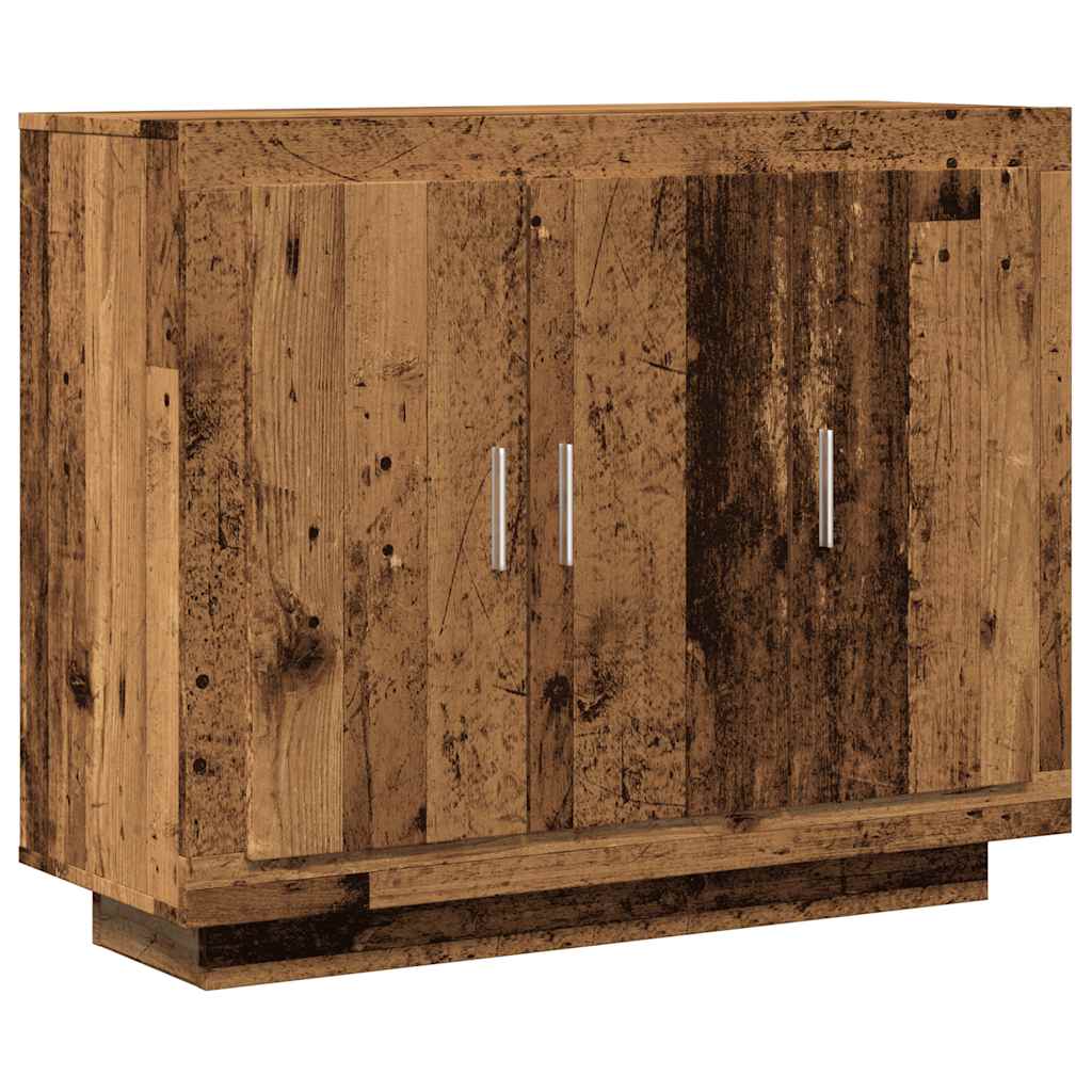 Komoda boja staro drvo 92x35x75 cm od konstruiranog drva