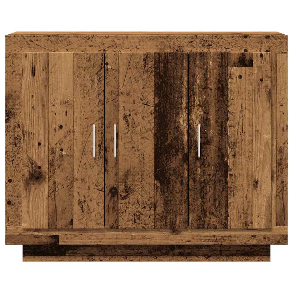Komoda boja staro drvo 92x35x75 cm od konstruiranog drva