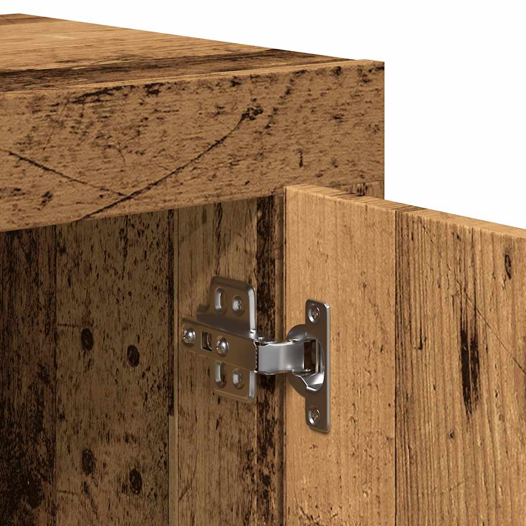 Komoda boja staro drvo 92x35x75 cm od konstruiranog drva