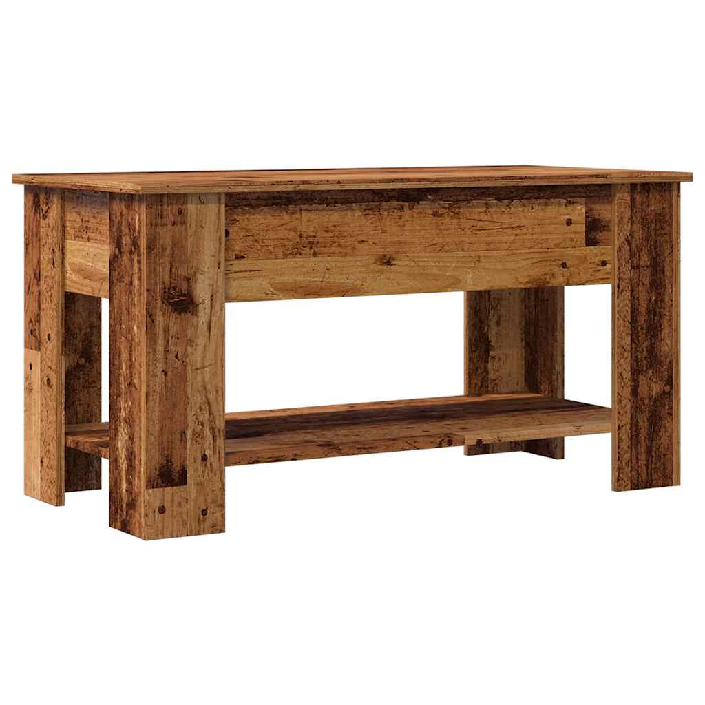 Stol za kavu staro drvo 101x49x52 cm konstruirano drvo