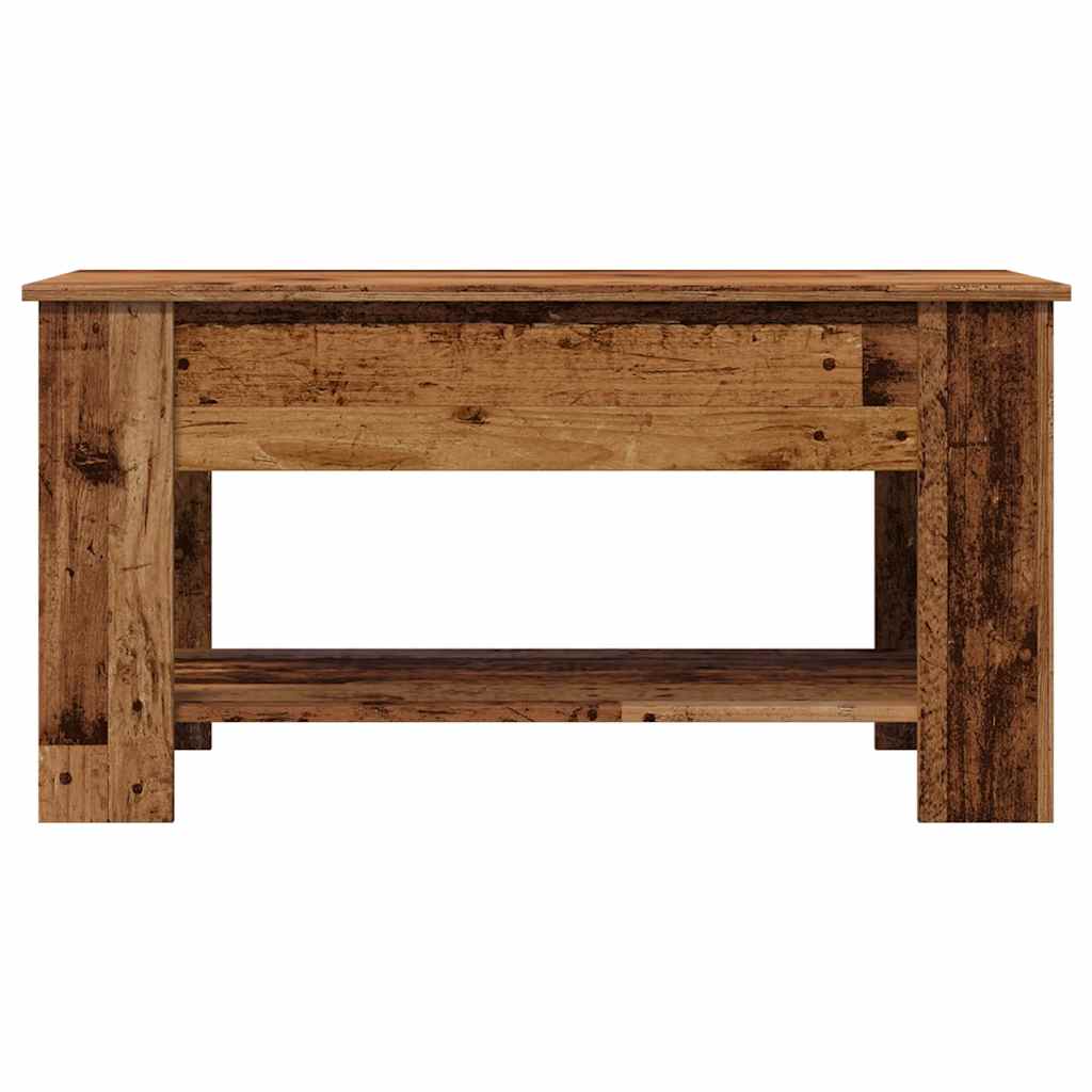 Stol za kavu staro drvo 101x49x52 cm konstruirano drvo