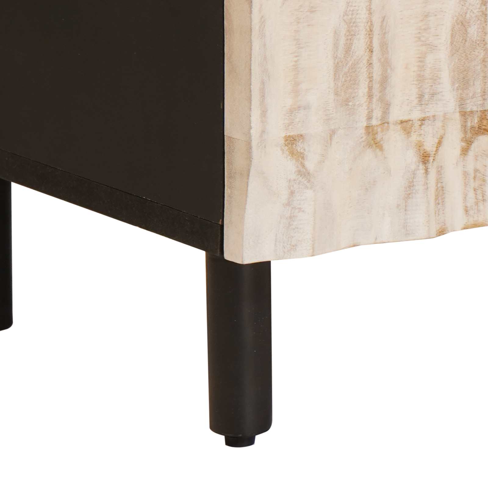 TV ormar Finš bijelog pranja 70 x 33 x 46 cm Čvrsto drvo manga