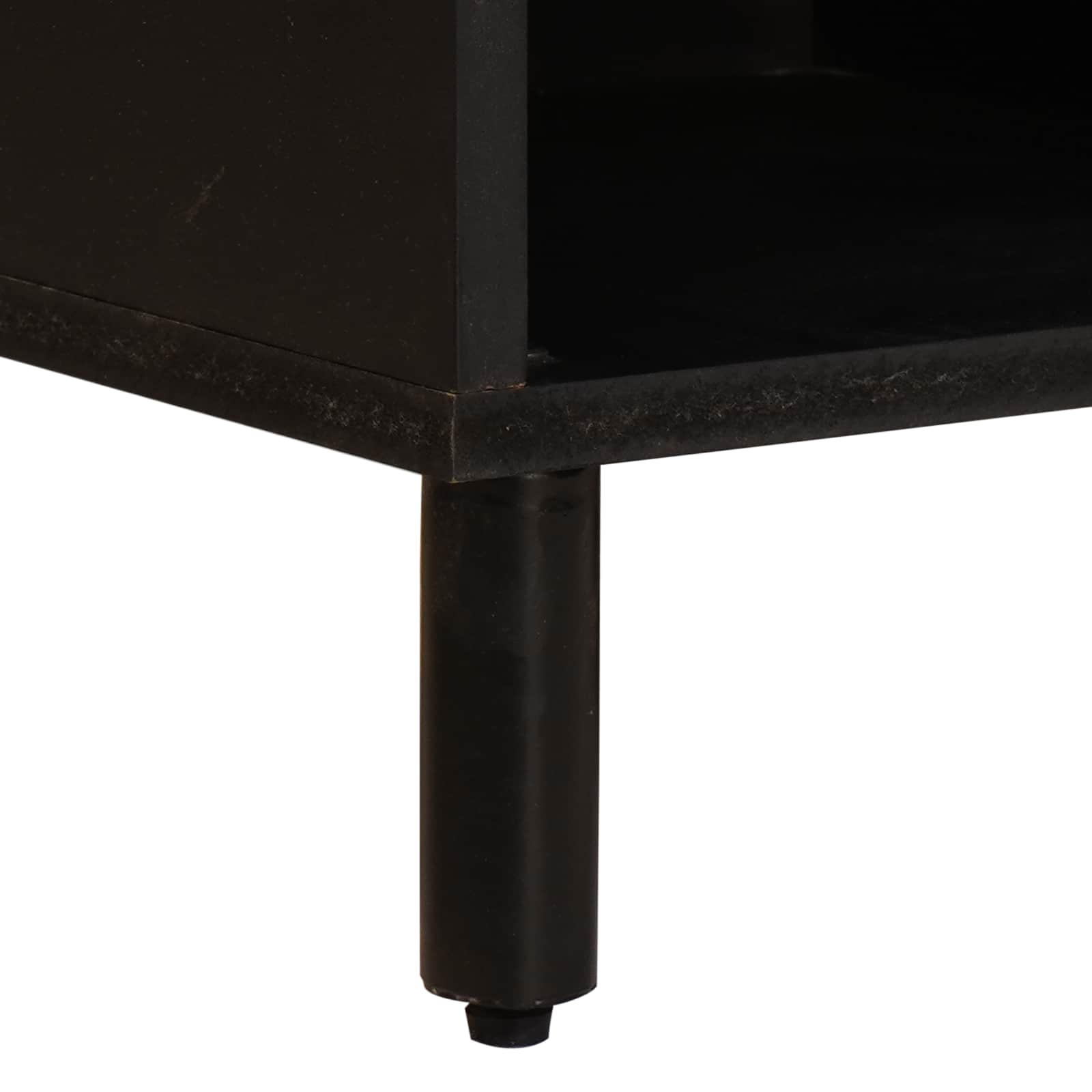 TV ormar Finš bijelog pranja 80 x 33 x 46 cm Čvrsto drvo manga
