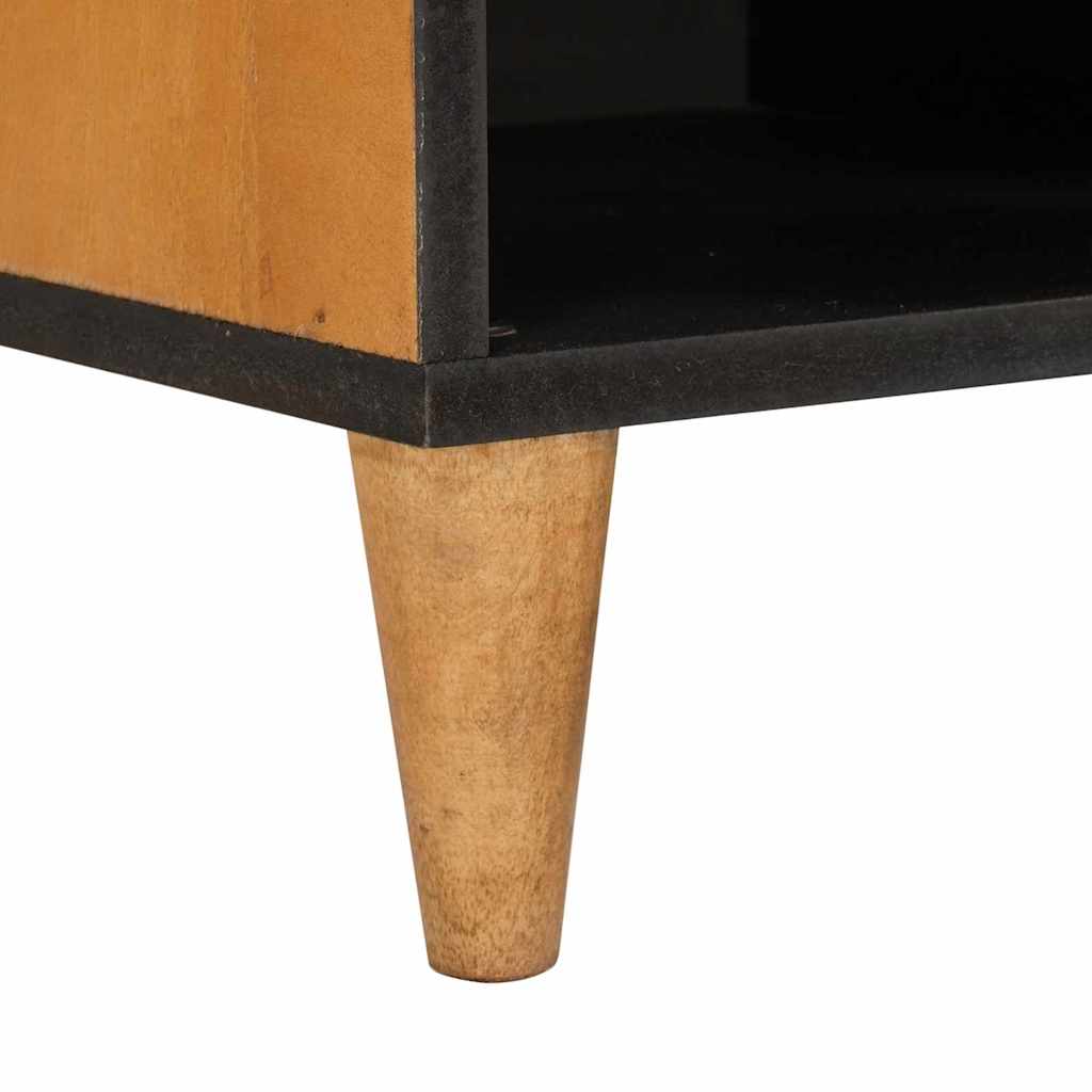 TV ormar s ladicama s policom 80 x 33 x 46 cm Čvrsto drvo manga