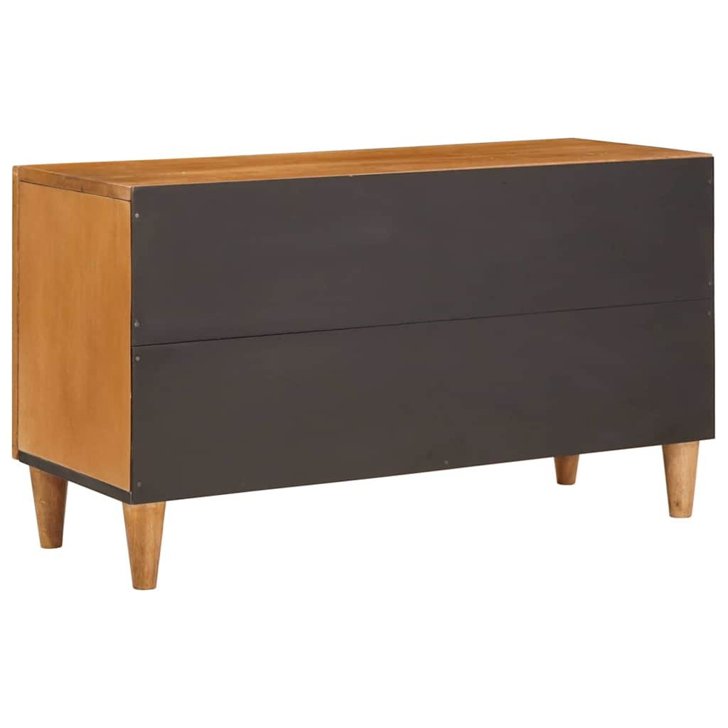 TV ormar s ladicama s policom 80 x 33 x 46 cm Čvrsto drvo manga