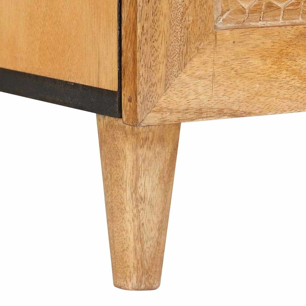 TV ormar s ladicama 100 x 33 x 46 cm Čvrsto drvo manga