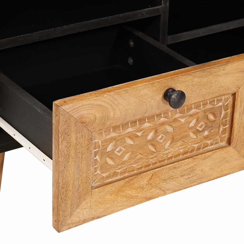 TV ormar s ladicama 100 x 33 x 46 cm Čvrsto drvo manga