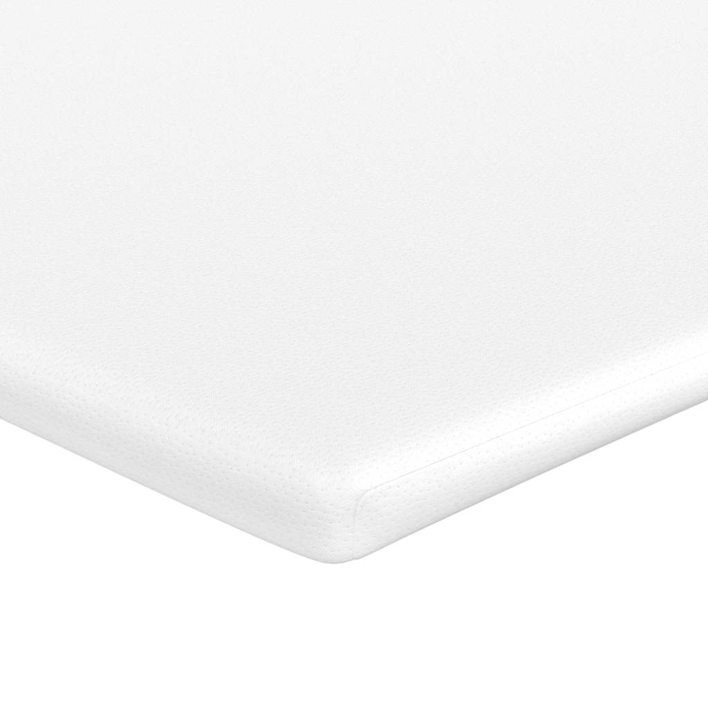 Ottoman krevet s madracem plavi 80x200 cm tkanina