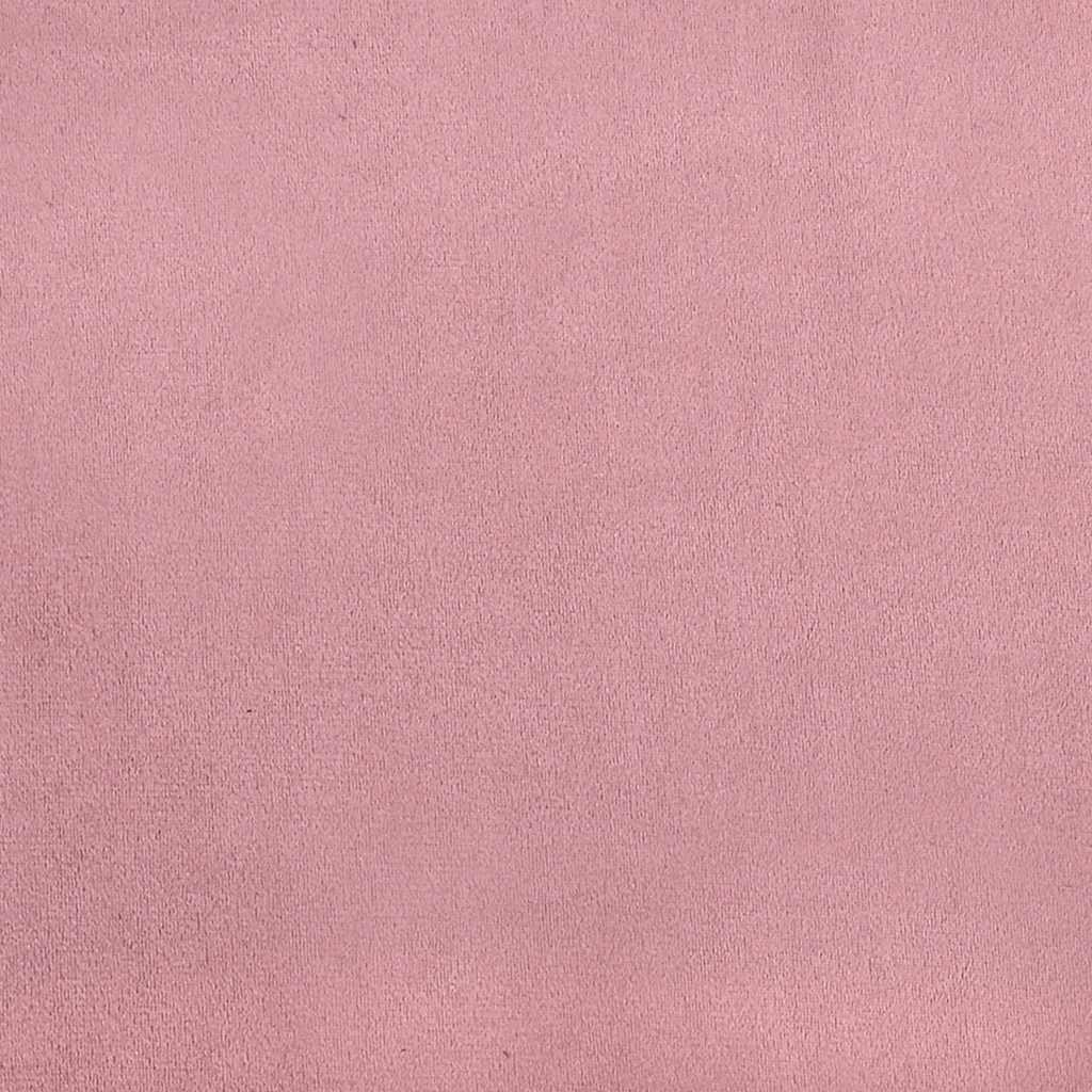 Ottoman krevet s madracem, ružičasti, 200x200 cm, baršun