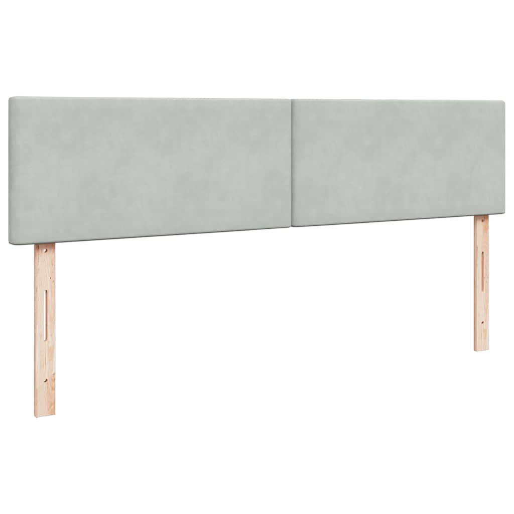 Otomanski krevet s madracem&LED 180x200cm baršunasti