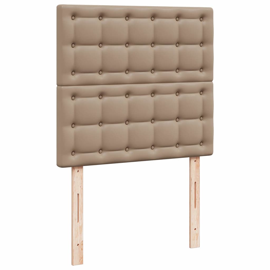 Okvir kreveta s madracem cappuccina 100x200cm umjetna koža