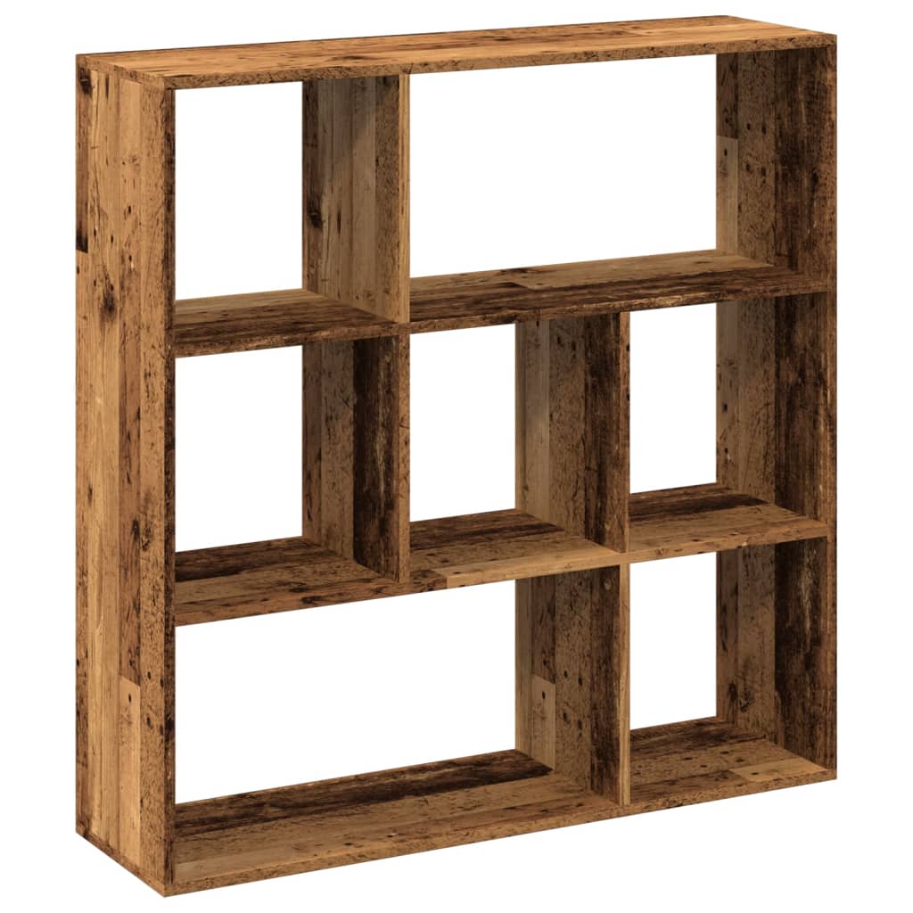 Pregrada / regal za knjige boja drva 102x29x103,5 cm drveni