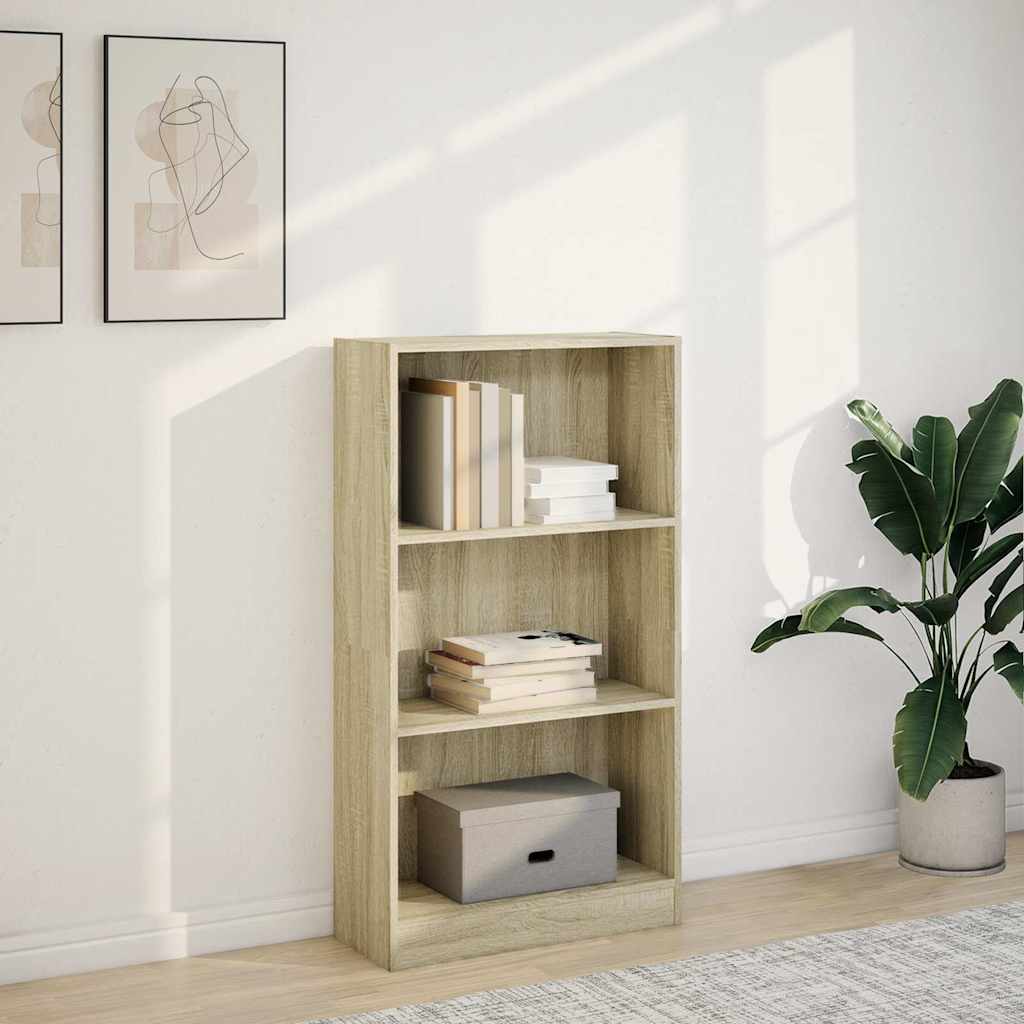 Regal za knjige boja hrasta 60x24x109 cm od konstruiranog drva
