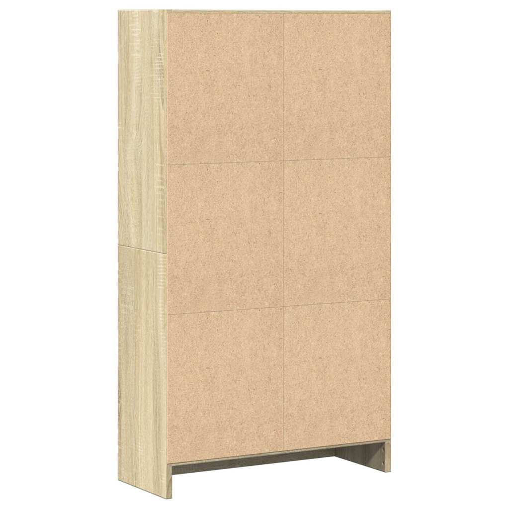 Regal za knjige boja hrasta 60x24x109 cm od konstruiranog drva