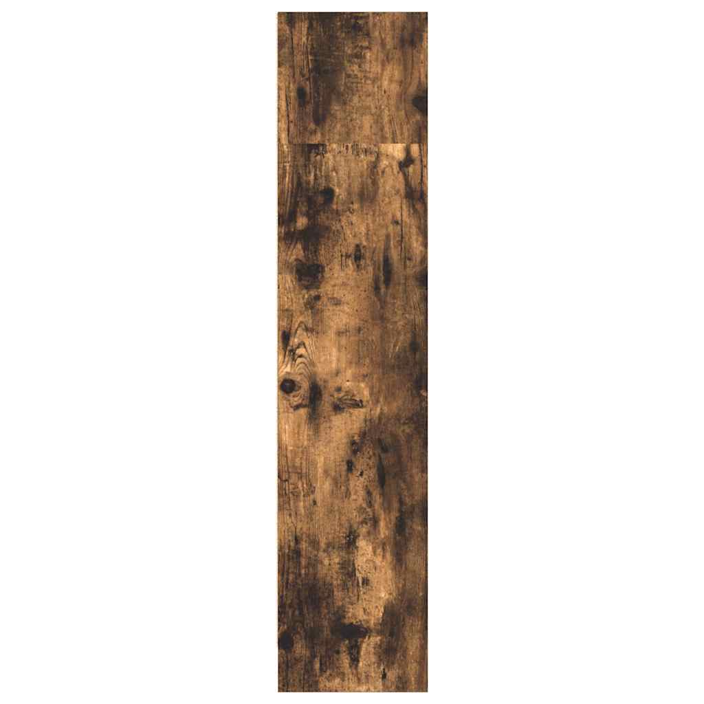Regal za knjige boja hrasta 80x24x109 cm konstruirano drvo