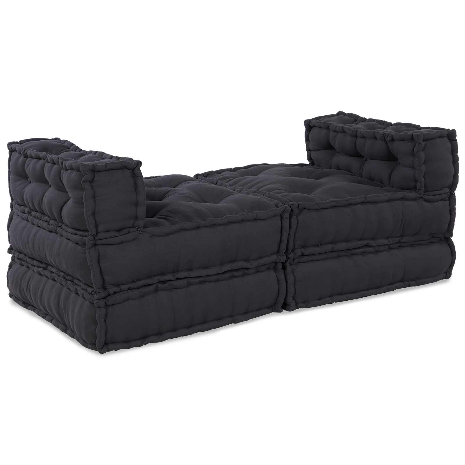 Modularna sofa 4 pcs Antracit Tkanina