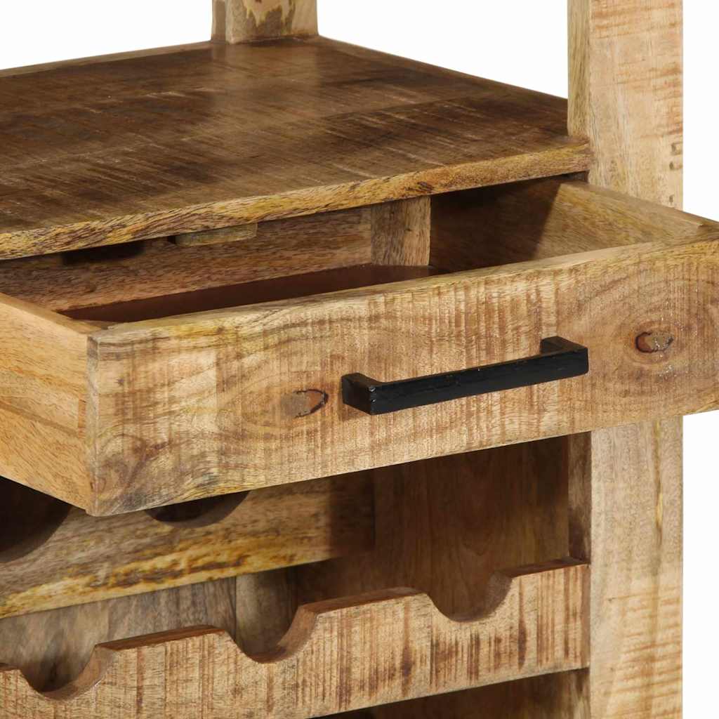 Kuhinjski kolica Smeđa 55 x 40 x 80 cm Čvrsto drvo manga