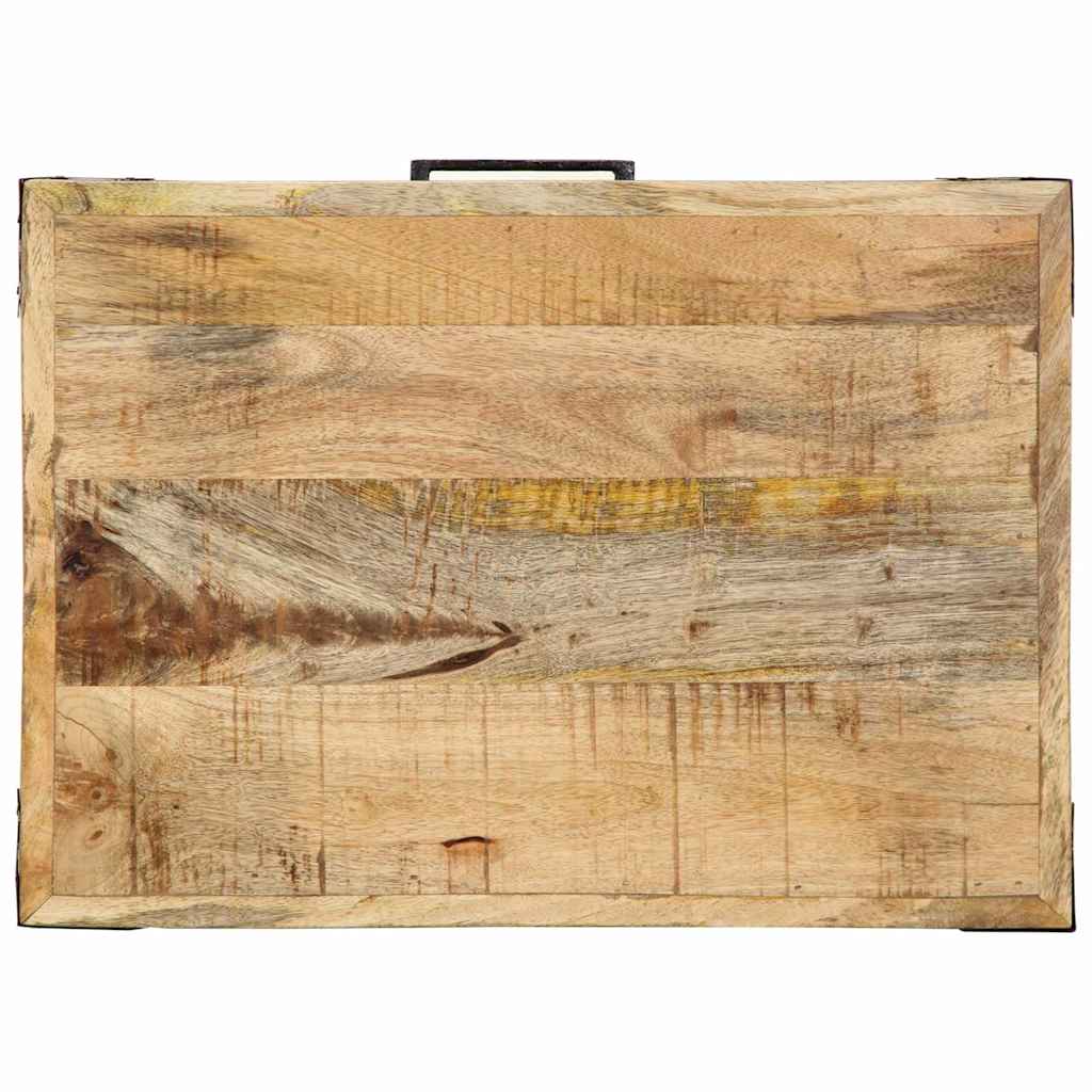Kuhinjski kolica Smeđa 55 x 40 x 80 cm Čvrsto drvo manga