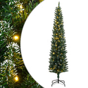 Umjetno tanko božićno drvce s 300 LED žarulja 180 cm